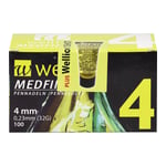 Wellion Medfine plus Pennadeln 4 mm Produktbild 2