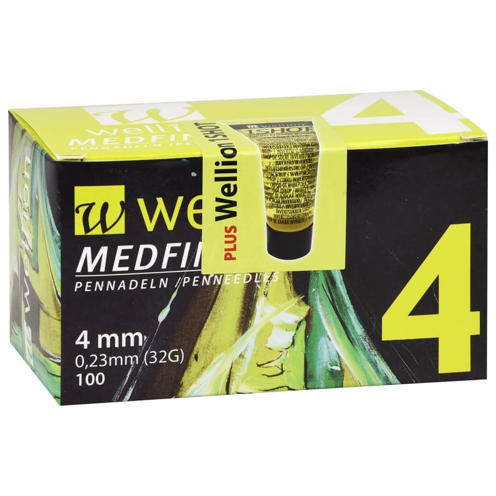 Wellion MEDFINE plus Pennadeln 4mm