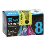 Wellion Medfine plus Pennadeln 8 mm Produktbild 1