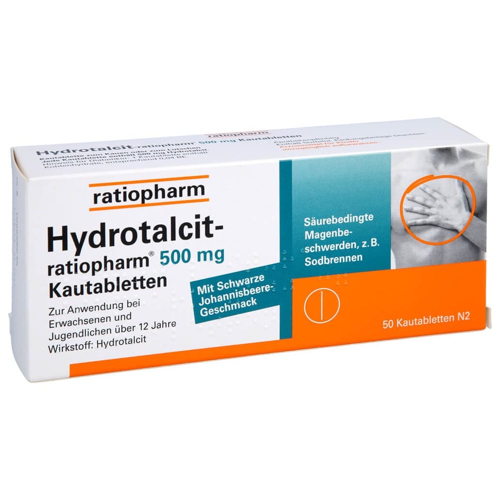 Hydrotalcit-ratiopharm 500 mg