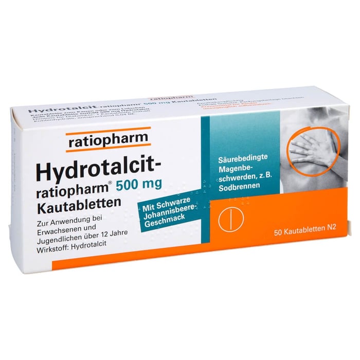 Hydrotalcit-ratiopharm 500mg