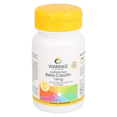 Beta Carotin 15 mg Natuerli Produktbild 1