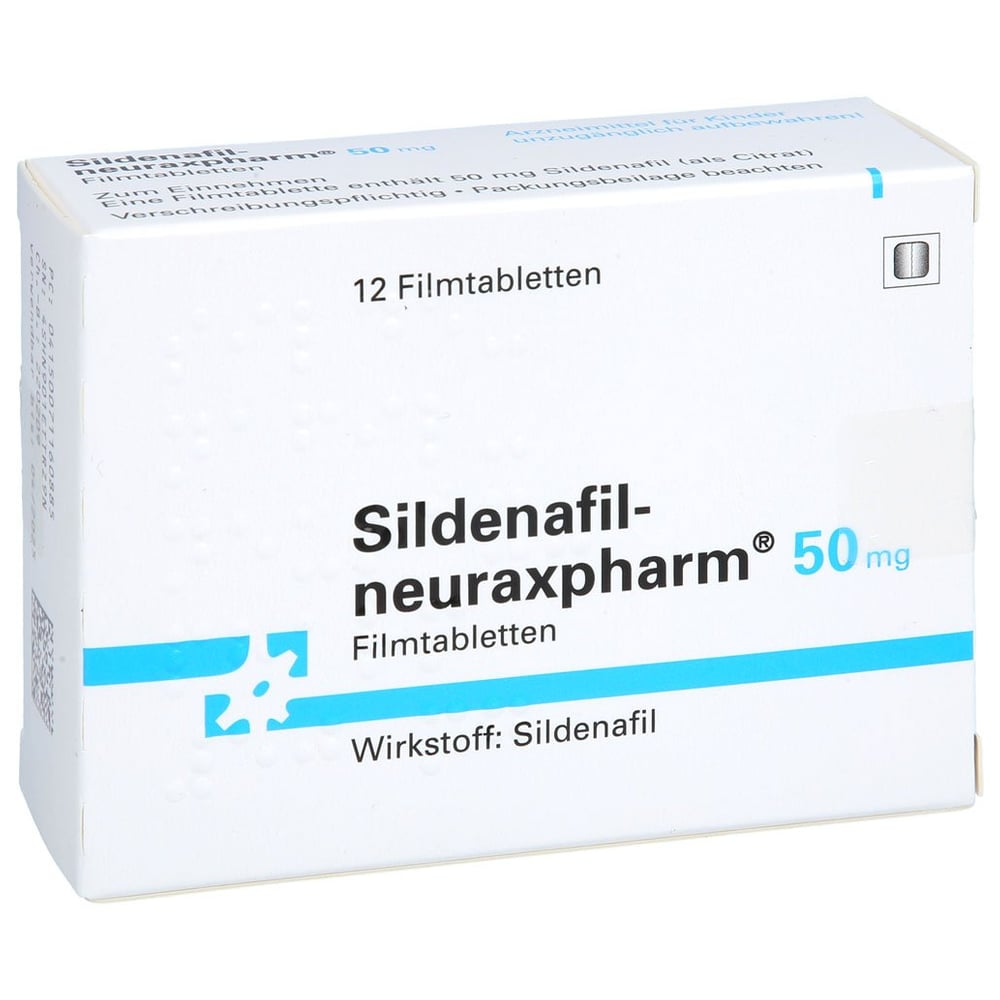 Sildenafil-neuraxpharm 50 mg