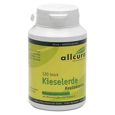 Kieselerde Kautabletten