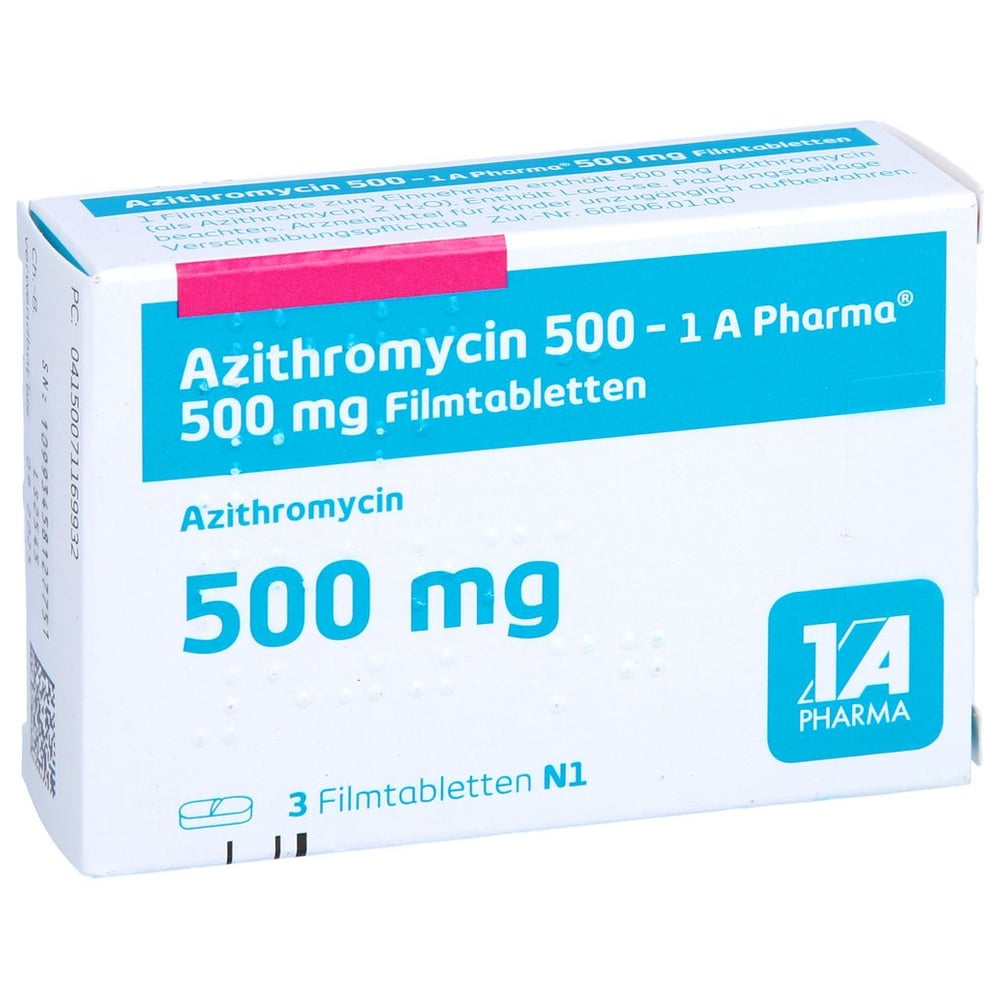 Azithromycin 500-1A Pharma