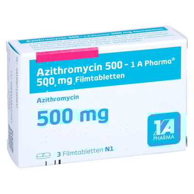 Azithromycin 500-1A Pharma