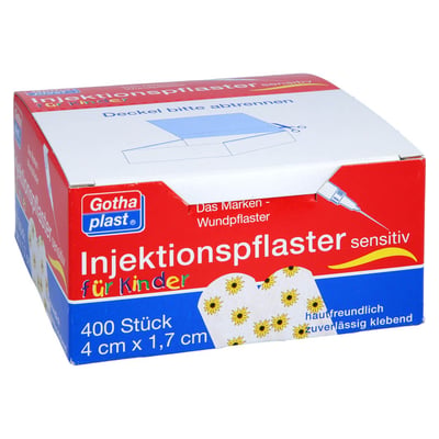 Gothaplast Injektionspfl. Kinder Blume 4cmx1,7 cm Produktbild 1