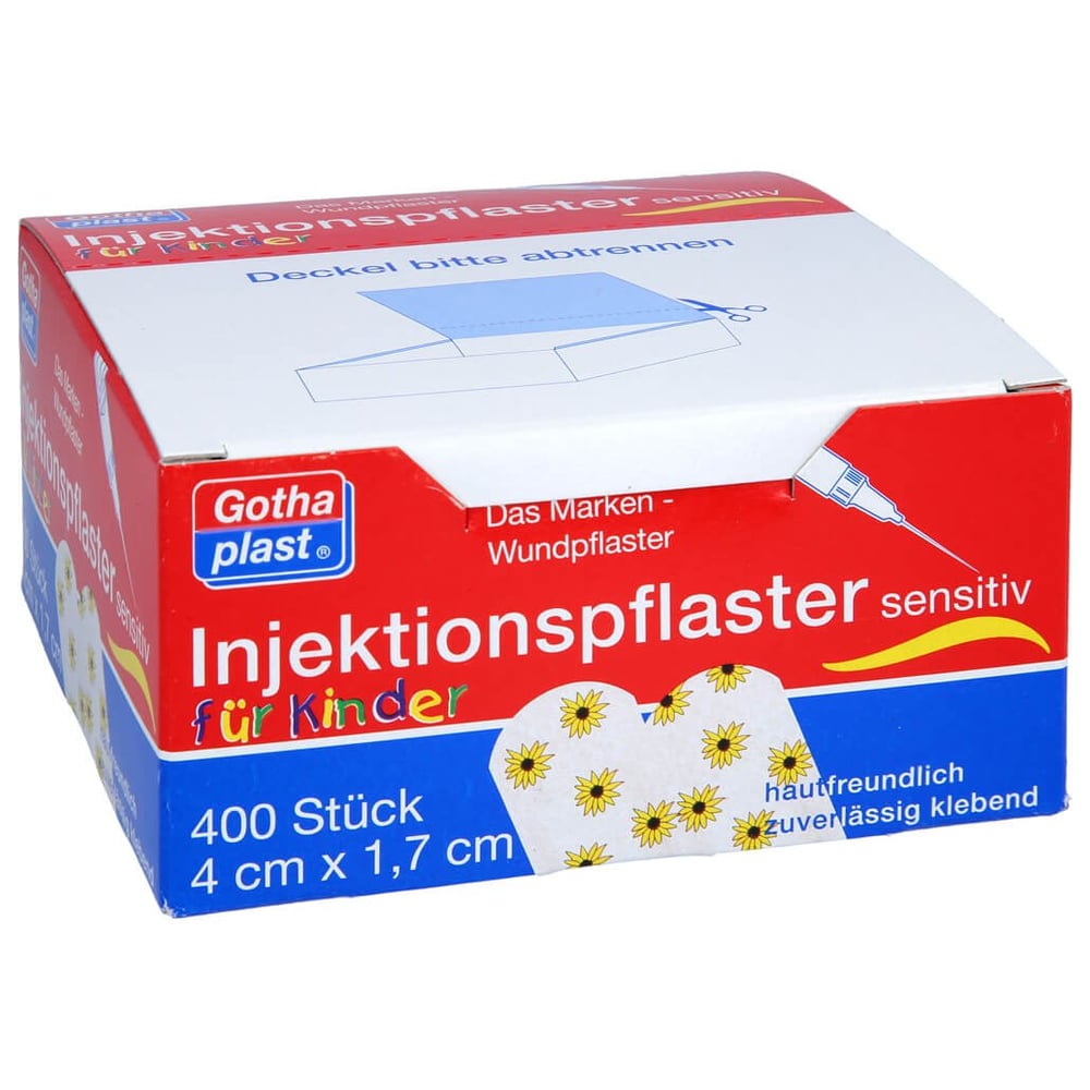 Gothaplast Injektionspfl. Kinder Blume 4cmx1.7cm