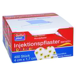 Gothaplast Injektionspfl. Kinder Blume 4cmx1.7cm