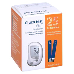 Gluco-test Plus Blutzuckerteststreifen