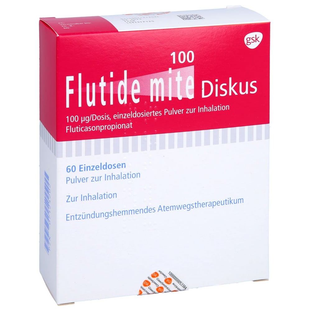Flutide mite 100 Diskus