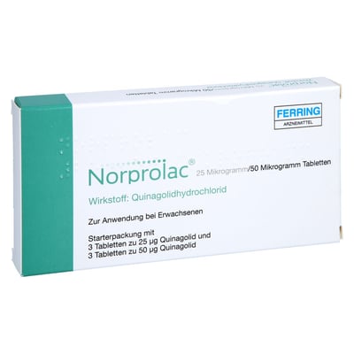 Norprolac 25 Mikrogramm/50 Mikrogramm Starterpackung