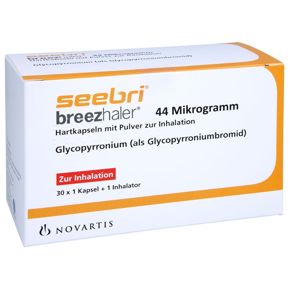 Seebri Breezhaler 44mcg Hartkap.Pul.In.