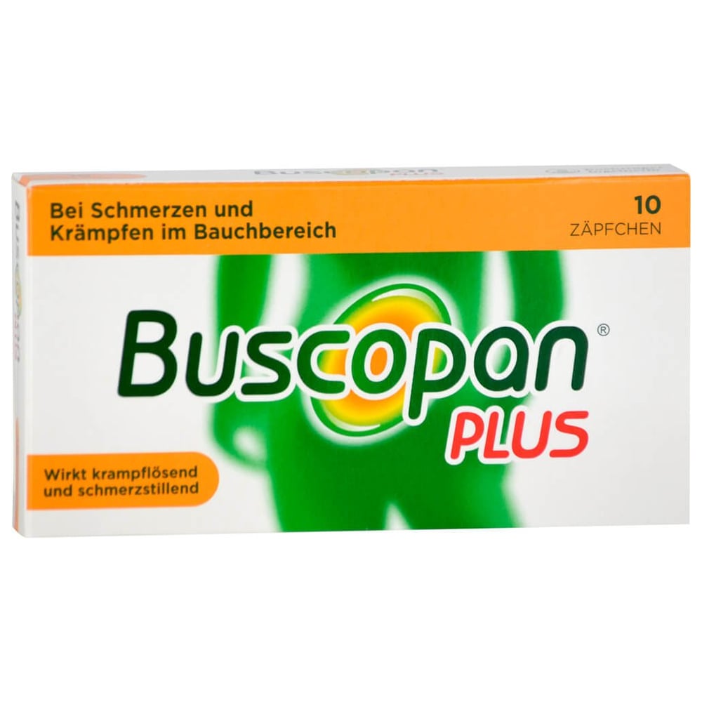 Buscopan plus 10 mg/800 mg