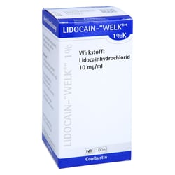 Lidocain Welk 1% K