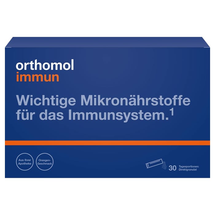 Orthomol Immun Direktgranulat Orange