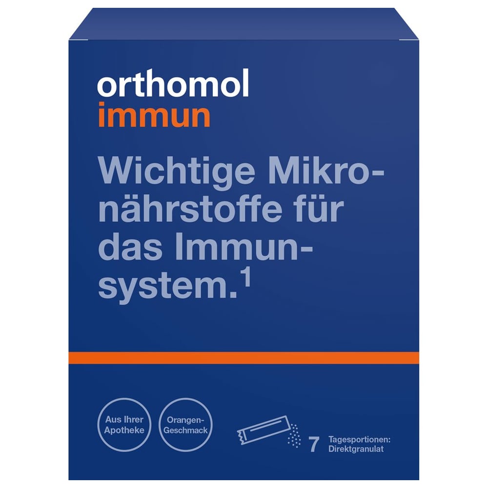 Orthomol Immun Direktgranulat Orange