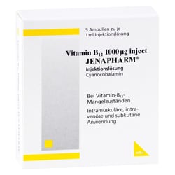 Vitamin B12 1000 µg inject Jenapharm