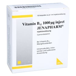 Vitamin B12 1000 µg inject Jenapharm