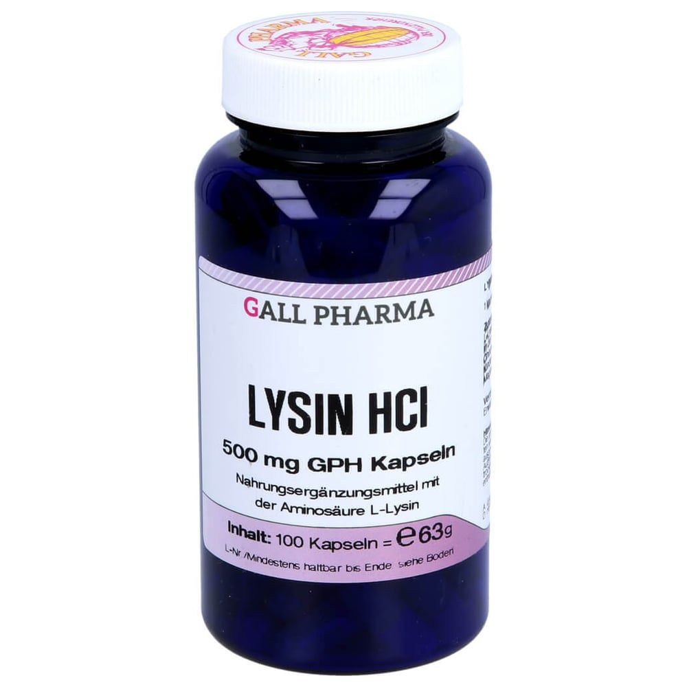 Lysin HCI 500mg GPH Kapseln