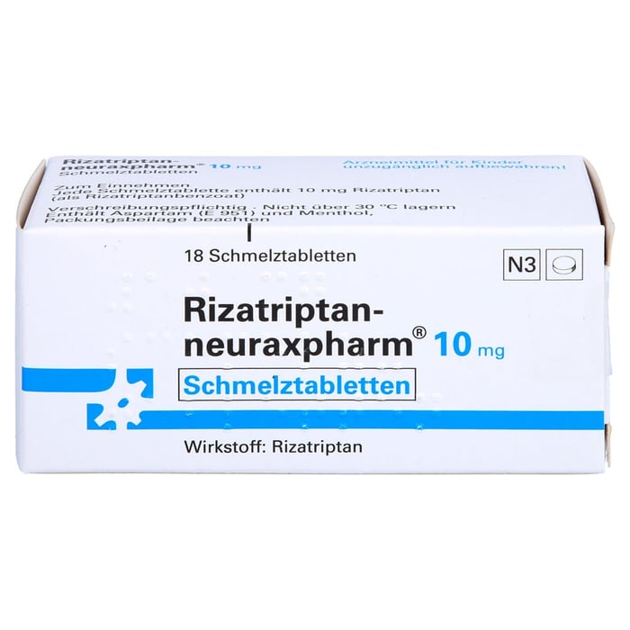 RIZATRIPTAN-NEURAX 10 MG