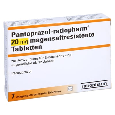 Pantoprazol-ratiopharm 20 mg