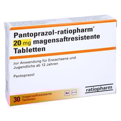 Pantoprazol-ratiopharm 20 mg