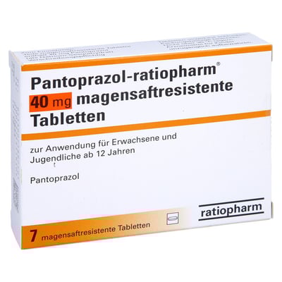 Pantoprazol-ratiopharm 40 mg