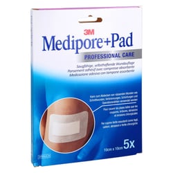 Medipore + Pad 3M 10.0 cm x 10.0 cm
