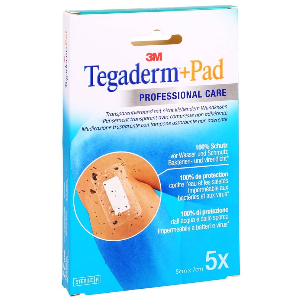 Tegaderm Plus Pad 3M 5.0cmx7.0cm