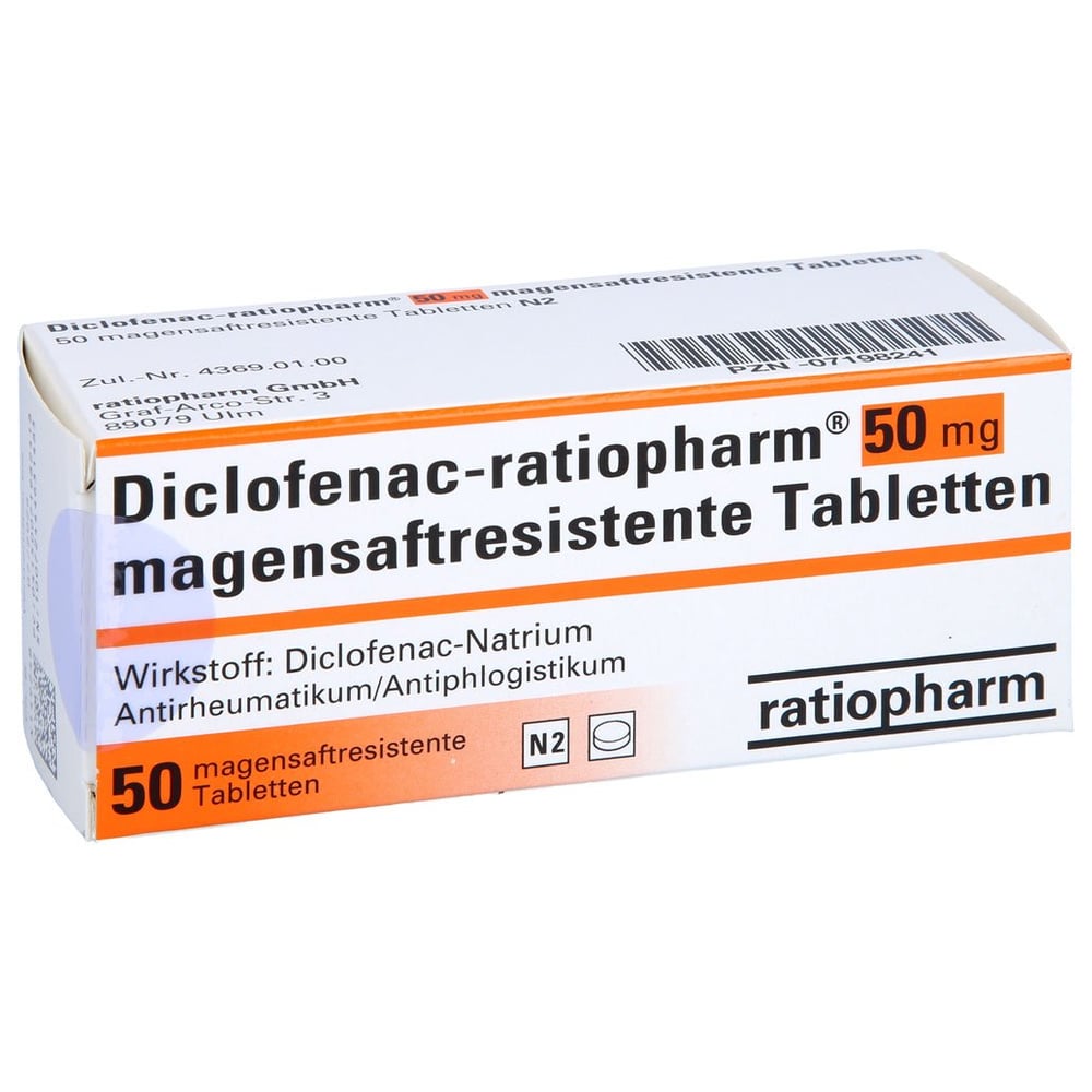Diclofenac-ratiopharm 50 mg