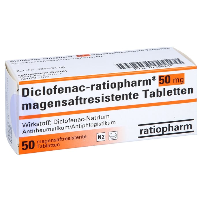 Diclofenac-ratiopharm 50mg