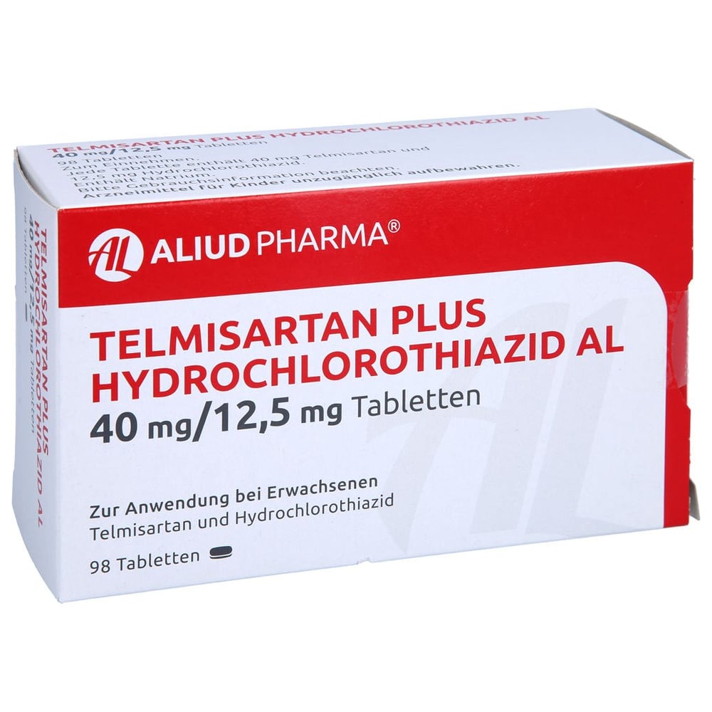 Telmisartan Plus Hydrochlorothiazid AL 40 mg/12,5 mg