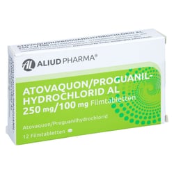 Atovaquon/Proguanilhydrochlorid AL 250 mg/100 mg