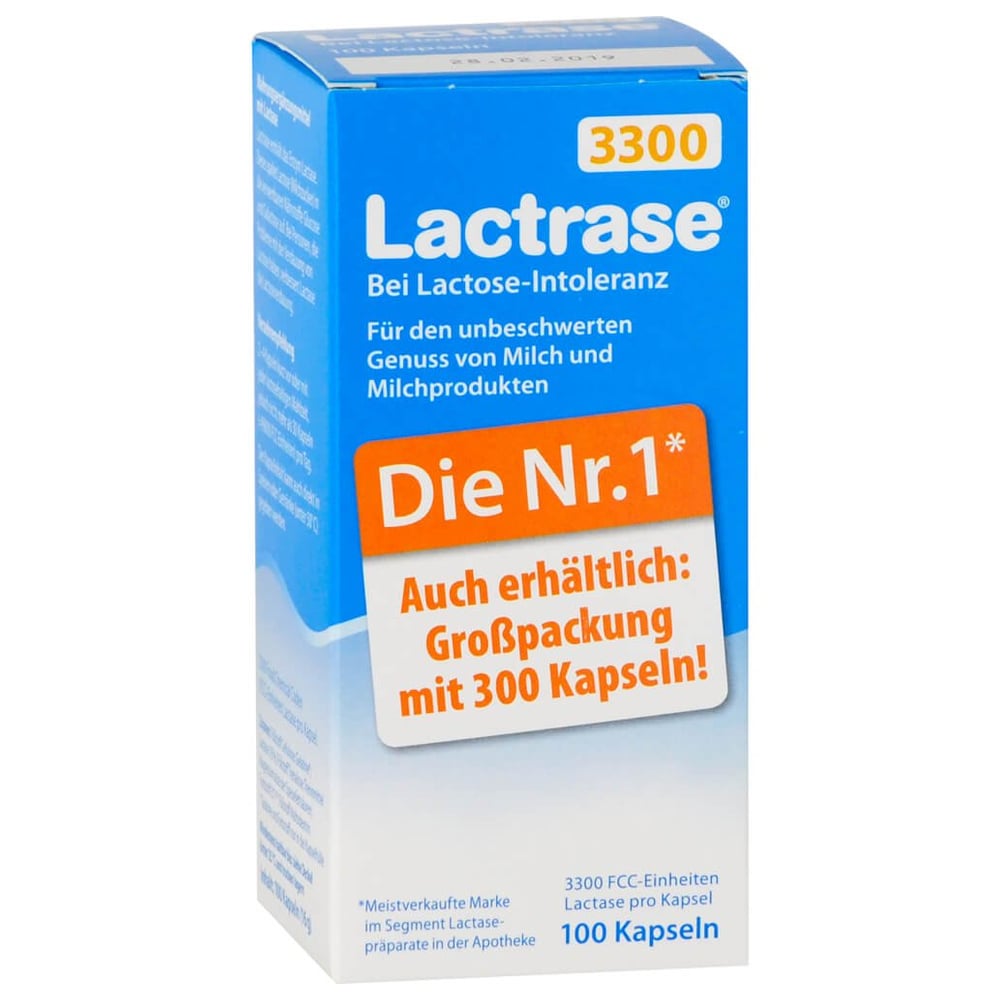 Lactrase 3.300 Fcc Kapseln