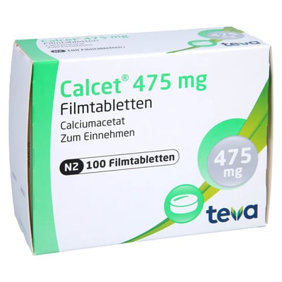 Calcet 475 mg Filmtabletten