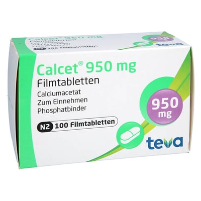 Calcet 950 mg Filmtabletten