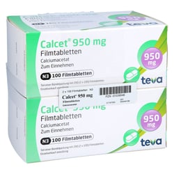 Calcet 950 mg Filmtabletten