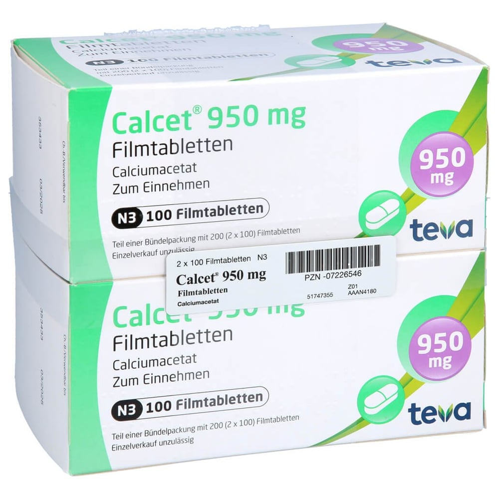 Calcet 950mg Filmtabletten