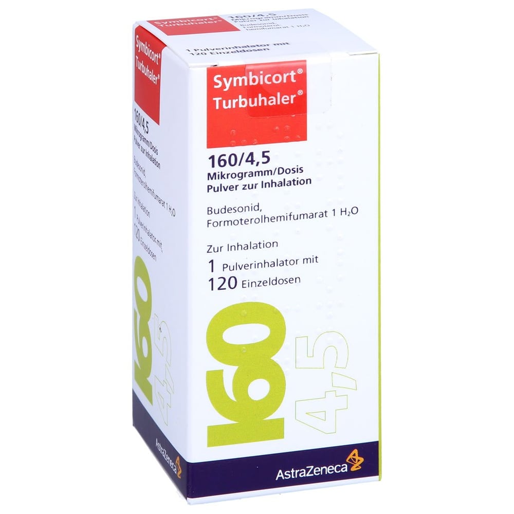 Symbicort Turbuhaler 160/4,5 Mikrogramm/Dosis
