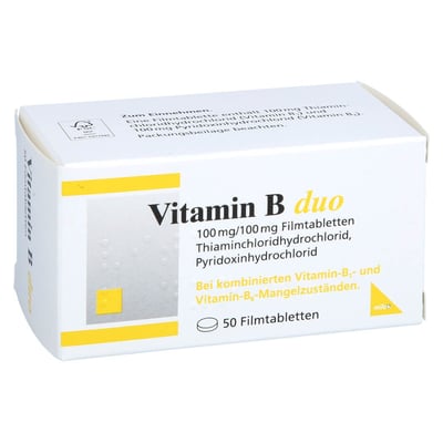 Vitamin B duo 100 mg/100 mg