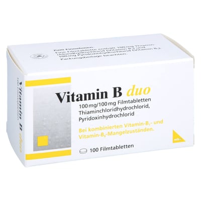 Vitamin B duo 100 mg/100 mg