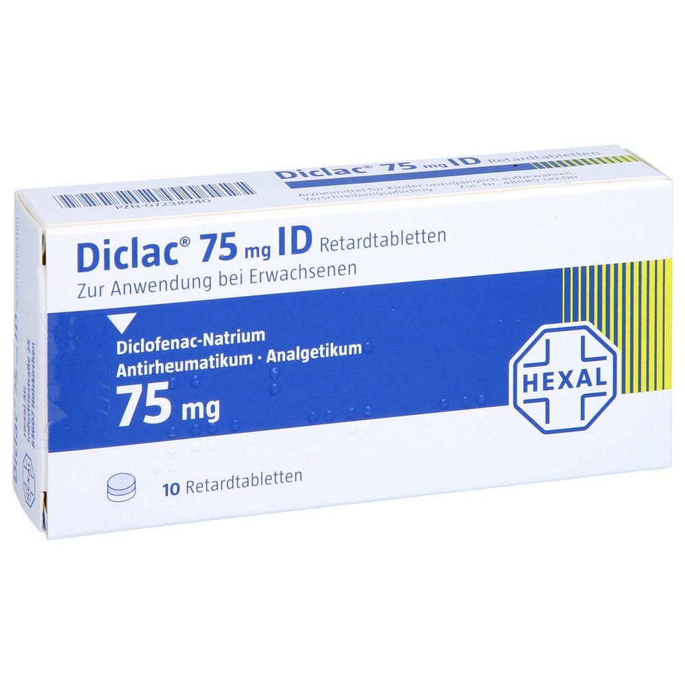Diclac 75 mg ID