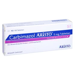 Carbimazol Aristo 5 mg