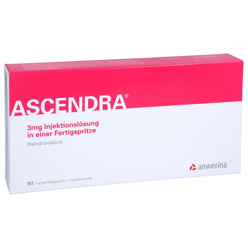 Ascendra 3 mg/3 ml Injektionslösung i.v.