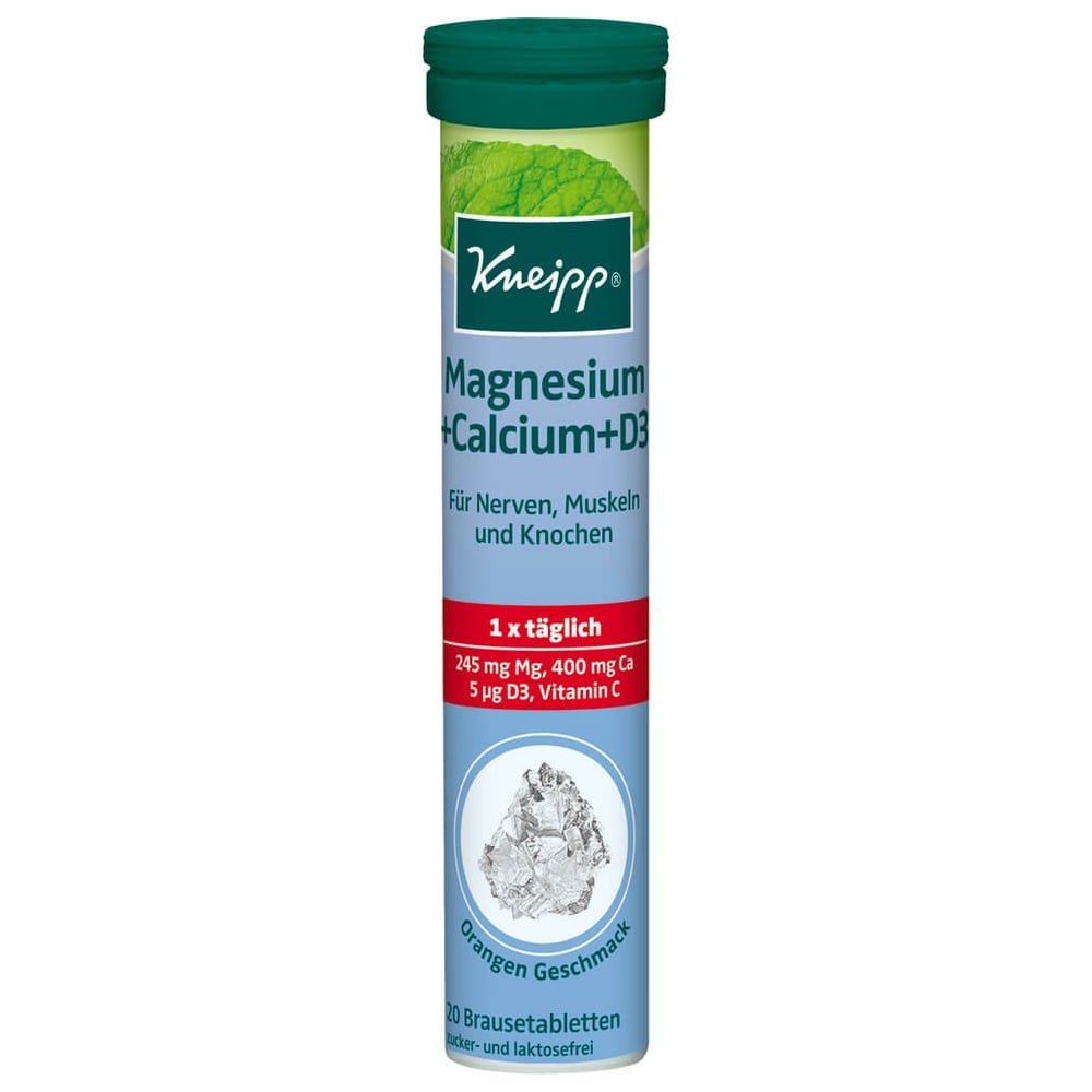 Kneipp Magnesium + Calcium + D3 Brausetabletten
