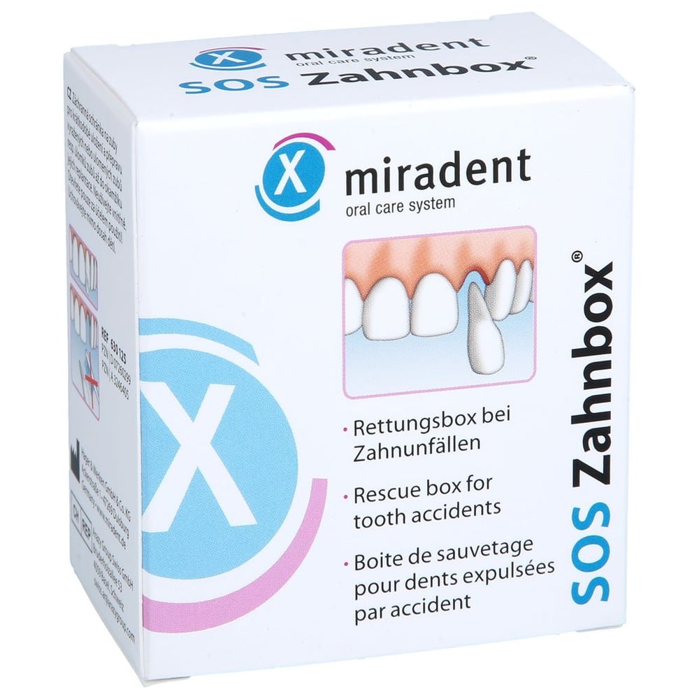 Miradent Zahnrettungsbox SOS Zahnbox