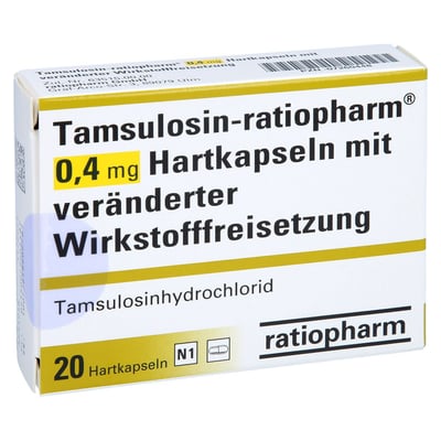 Tamsulosin-ratiopharm 0,4 mg