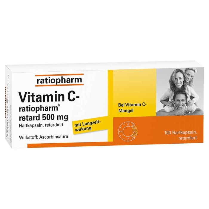 Vitamin C-ratiopharm retard 500 mg