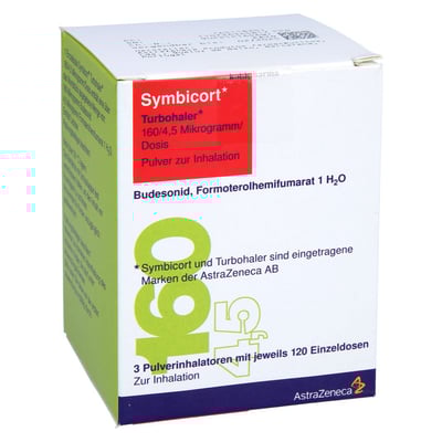 Symbicort Turbohaler 160/4,5 Mikrogramm/Dosis